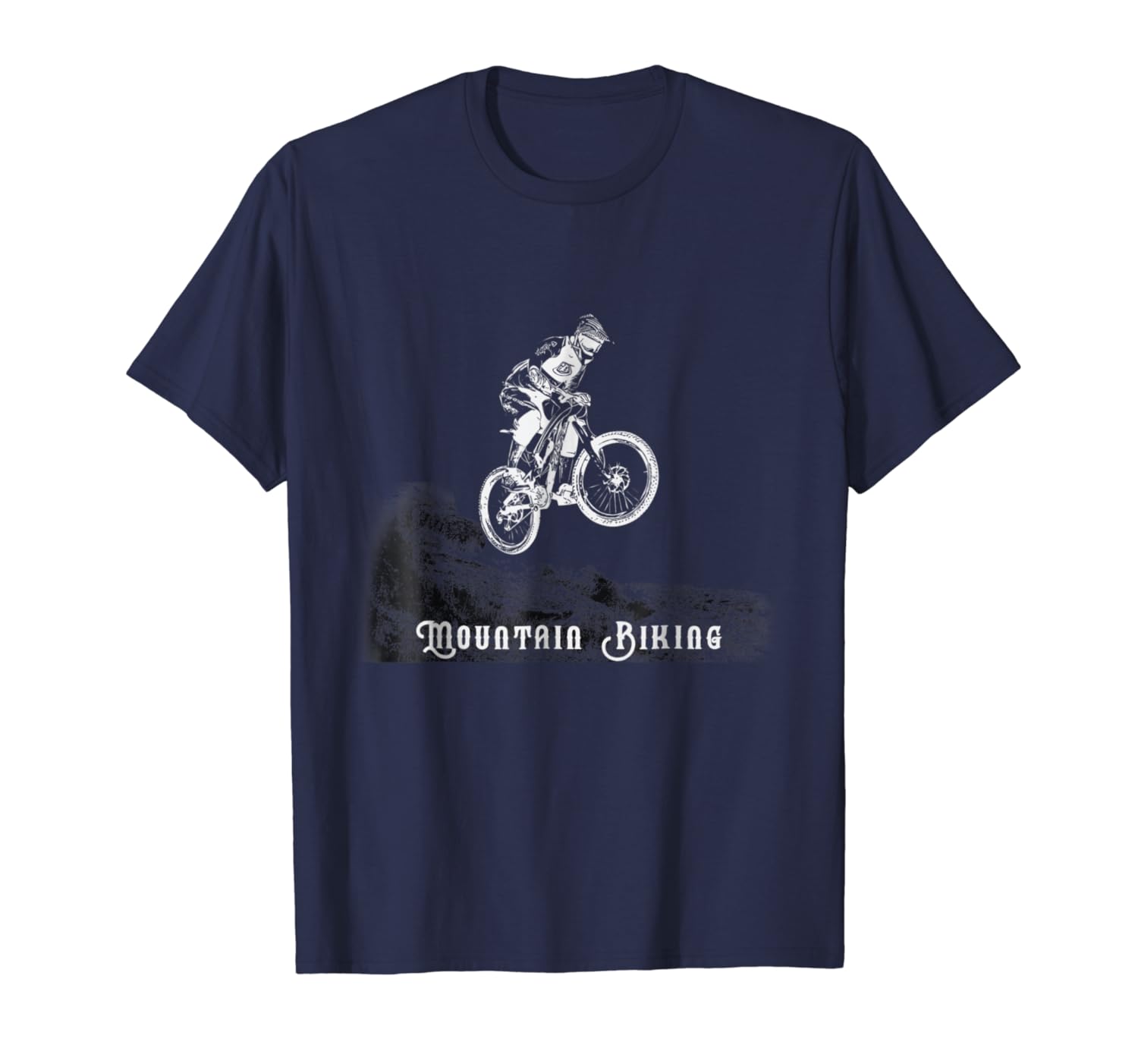 Mountain Biking Graphic Tshirt Clothing